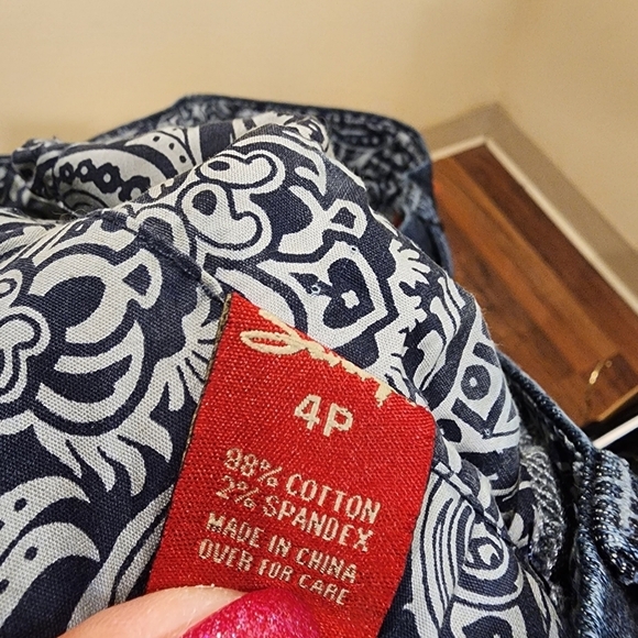 SEVEN 7 Women's Washed blue BOOT Cut Jeans Siaze 4P - Picture 5 of 13